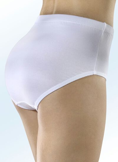 Fem-pack kalsonger med elastisk kant, , large