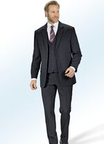 Kostym med v&auml;ndbar v&auml;st och tv&aring; byxor 