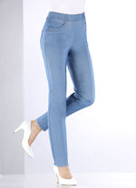 Byxor i denim-look, 
