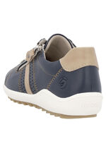 Remonte snörsko gjord av delvis präglad nappaläder MARIN KAMEL