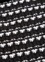 Cardigan med genomarbetad texturerad mix 