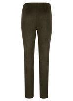 Byxor med smal ankelvidd OLIV