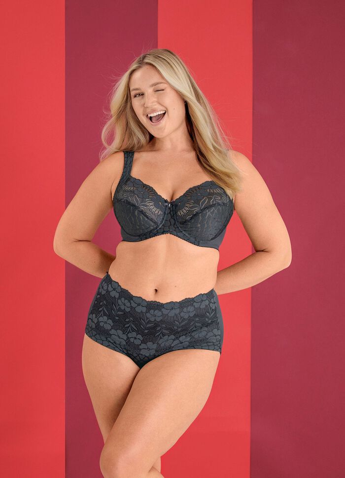 Miss Mary trosor med elastisk spets undertill framtill 