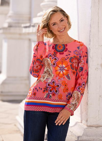 tunika med bra kanttryck 