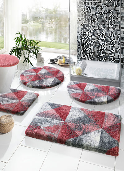 Badrumsset från Grund med geometrisk design, , large