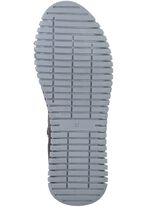 Tvillingskosko med sn&ouml;rning av mjukt nappal&auml;der SVART