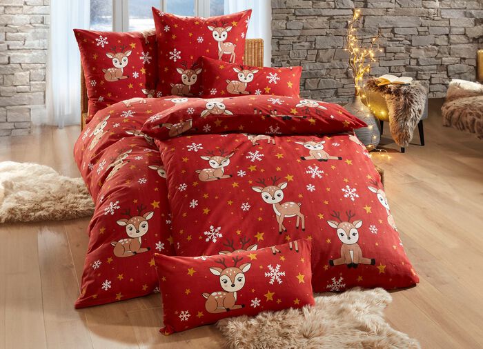 Mysigt s&auml;nglinne i bomull 