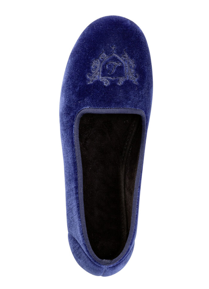 Laurina husballerina med snygga broderier KUNGSBL&Aring;