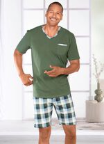 Shorty, 3 delar, med tv&aring; toppar och ett par byxor 