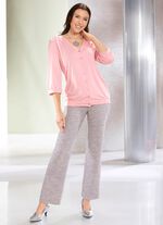 Diskret skimrande byxor 