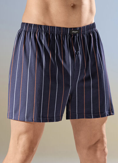 Fyrapack boxershorts med knappgylf, , large