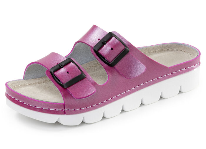 Klassiska dammulor med justerbara knäppningar PINK