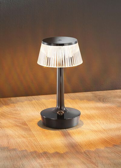 LED-bordslampa med kristalleffekt 