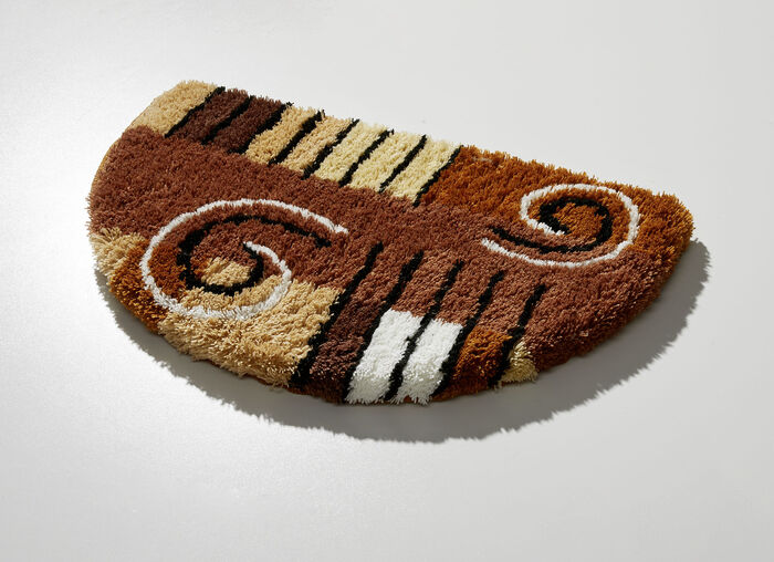 Badrumsset i Table Tuft-kvalitet BRUN