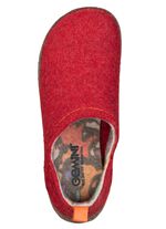 Gemini, bekv&auml;ma damtofflor, bredd G, med uttagbar fotb&auml;dd 