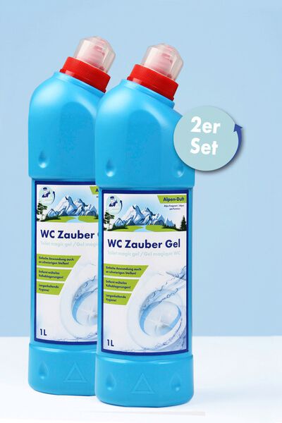 Captain Clean toalett magisk gel 2 stycken 