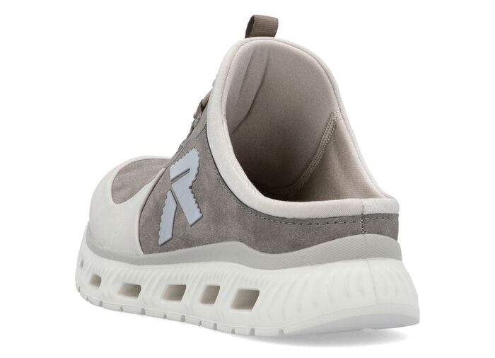 Rieker tofflor med elastiskt snabbsn&ouml;rningssystem med propp 