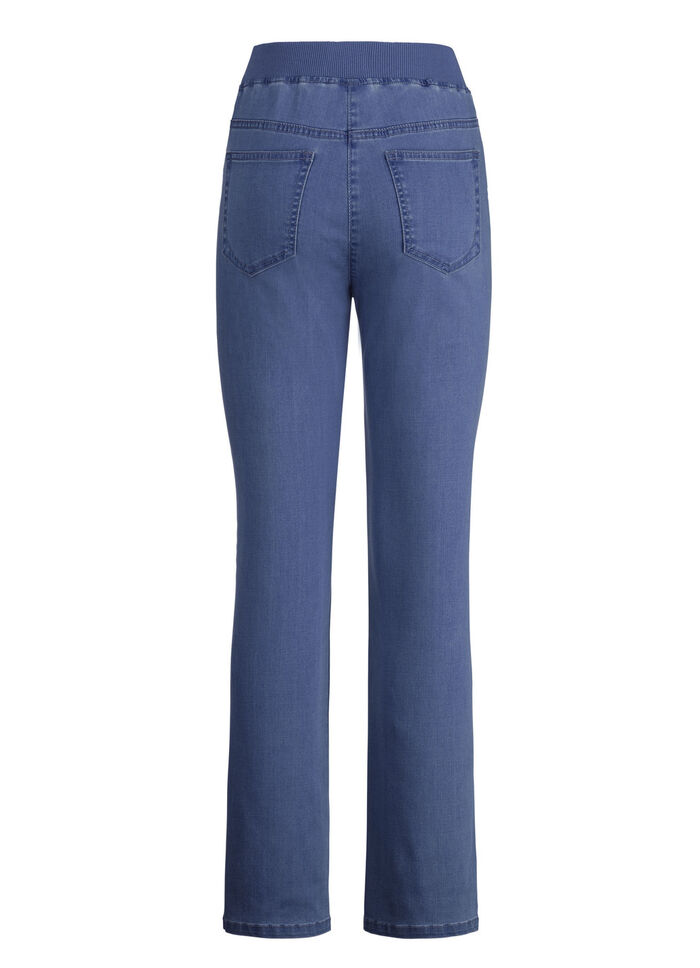 Pull-on jeans JEANS BLÅ