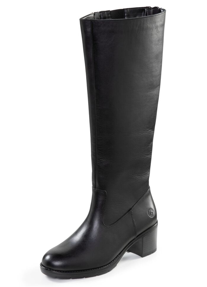 Remonte boots med res&aring;r i sidan SVART