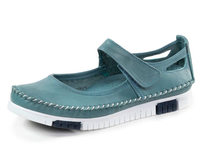 Gemini mockasin tofflor med en subtil skrynklig struktur 