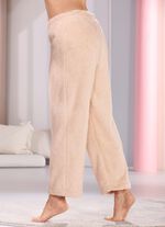 L&aring;nga loungebyxor med res&aring;r i midjan 