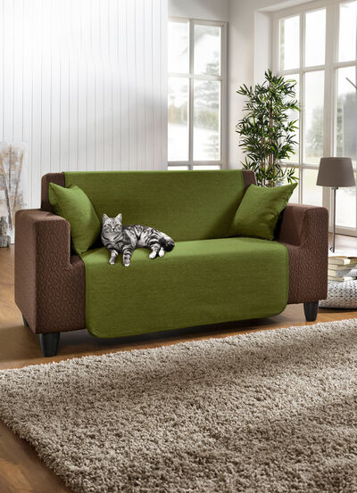 Okänsliga fåtölj, soffa och armstödsskydd av chenille 