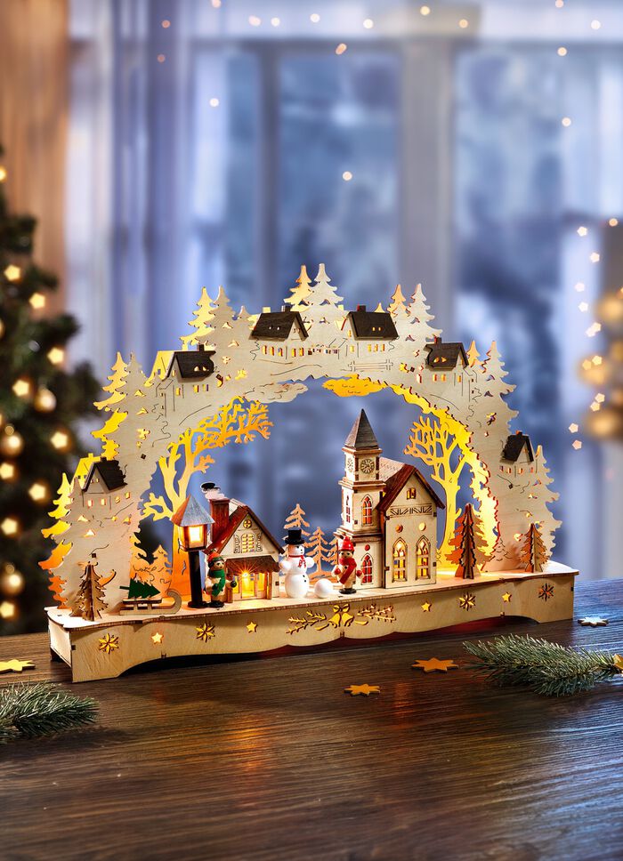 Ljusb&aring;ge med LED-belysning 