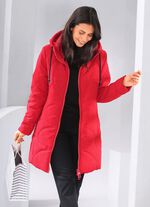 Kort kappa med 2-v&auml;gs dragkedja 