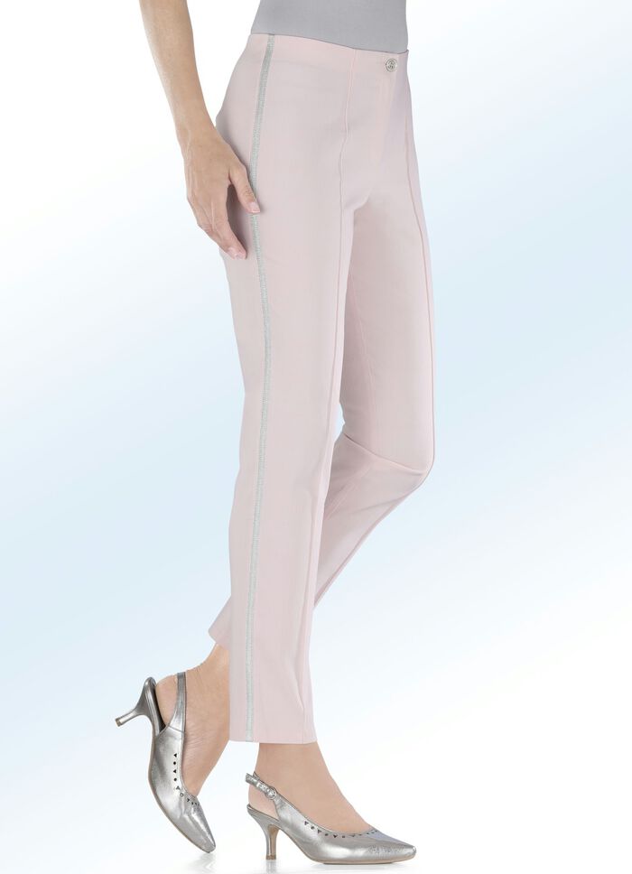 Byxor med ett effektivt dekorativt band ROS&Eacute;