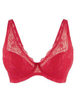 LingaDore bygel-bh med fin elastisk spets, 