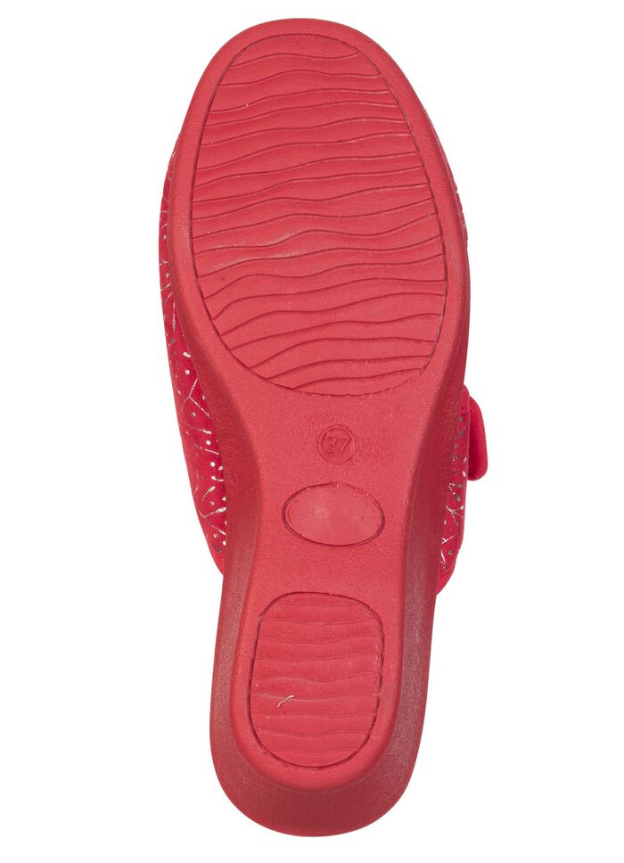 L&auml;tta damslippers med kardborreband ROT