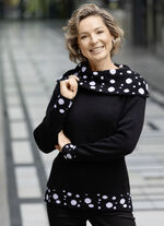 Bygel med prickdesign 