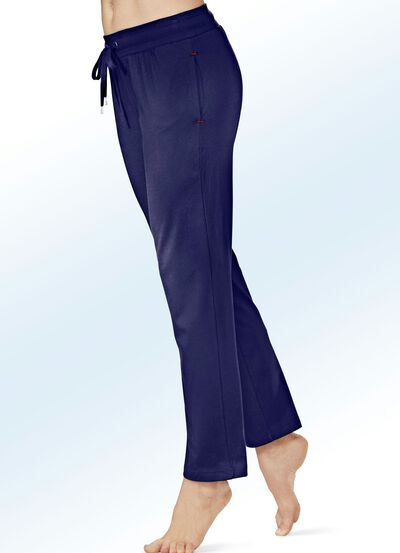 Tv&aring; paket modal sov- och fritidsbyxor med fickor 