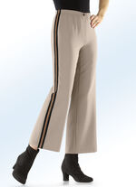 Byxor i aktuell, f&ouml;rkortad l&auml;ngd SAND