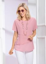 Tunika med volang i flera niv&aring;er 