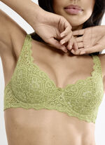 Triumph Amourette bygel-bh med elastisk spets PISTAZIE