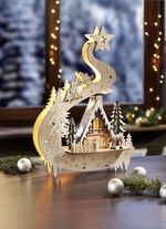 Upplyst trädekoration 