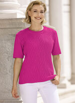Jumper i en strukturerad mix ROSA