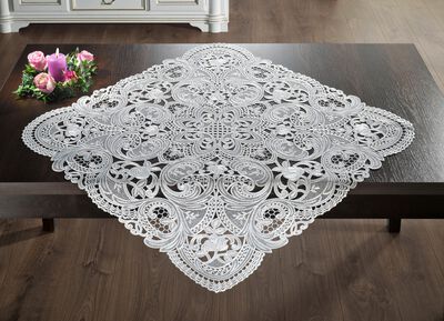 Bords- och rumsdekoration gjord av &auml;kta Plauenspets 