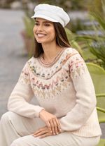 Tr&ouml;ja med norskt m&ouml;nster 