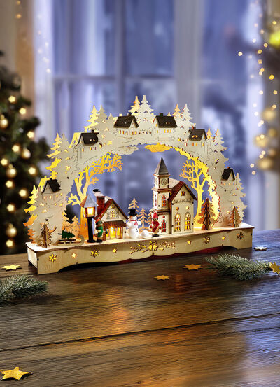 Ljusbåge med LED-belysning 