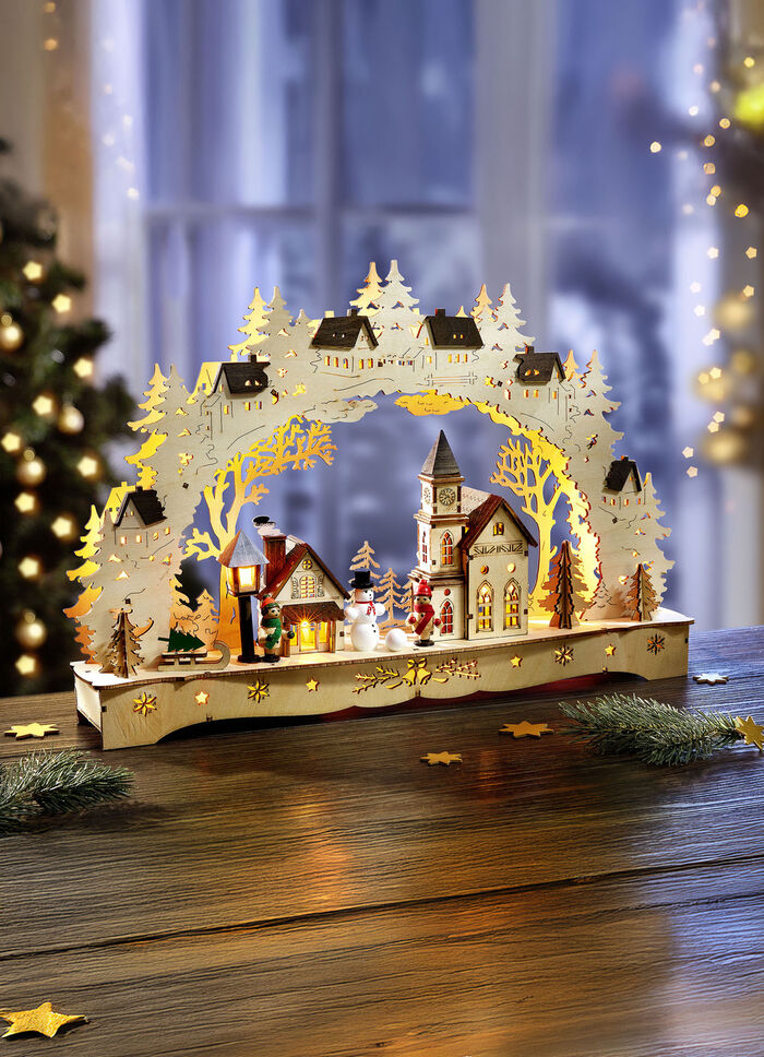 Ljusbåge med LED-belysning 