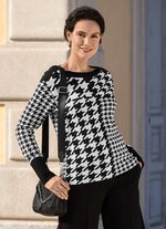 Hundtandsm&ouml;nstrad tr&ouml;ja 