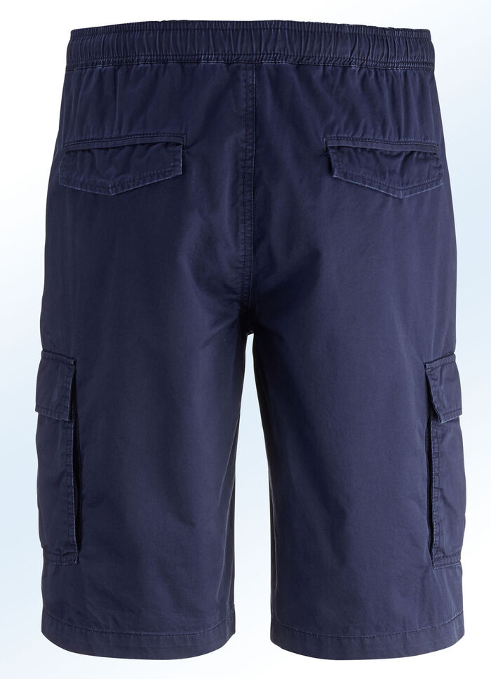 Bermudashorts med cargofickor i 3 färger MARIN