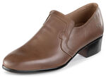 Loafer i nappaläder från ko COGNAC