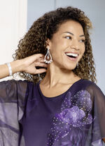 5-radigt strassarmband 