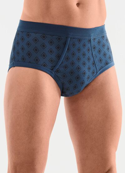 Trepack trosor med mjuk midja 