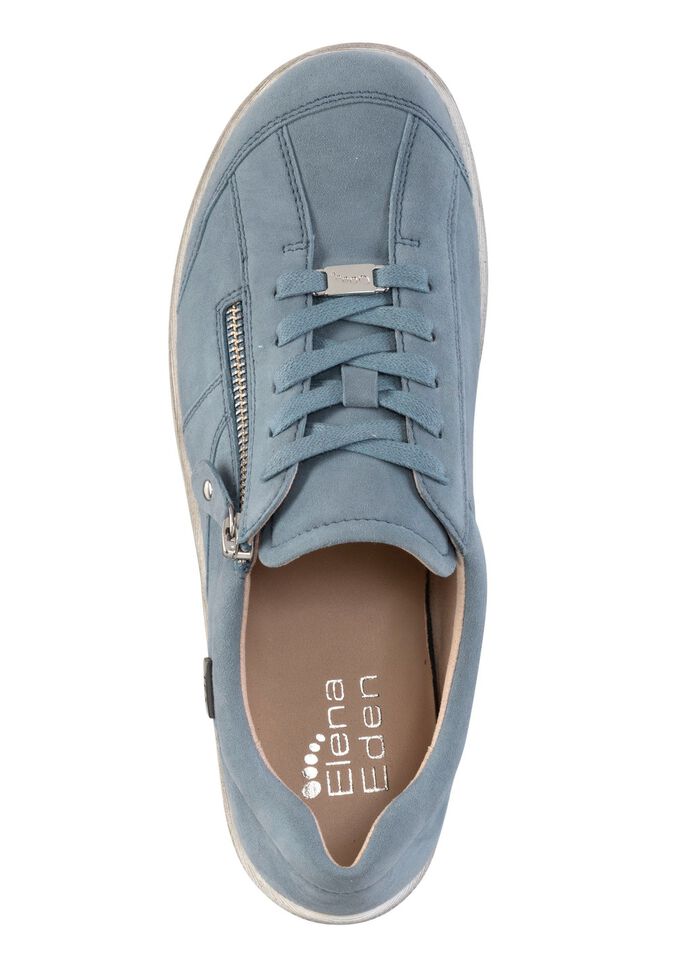 ELENA EDEN, bekv&auml;ma damskor med sn&ouml;rning, bredd H, med uttagbar fotb&auml;dd 