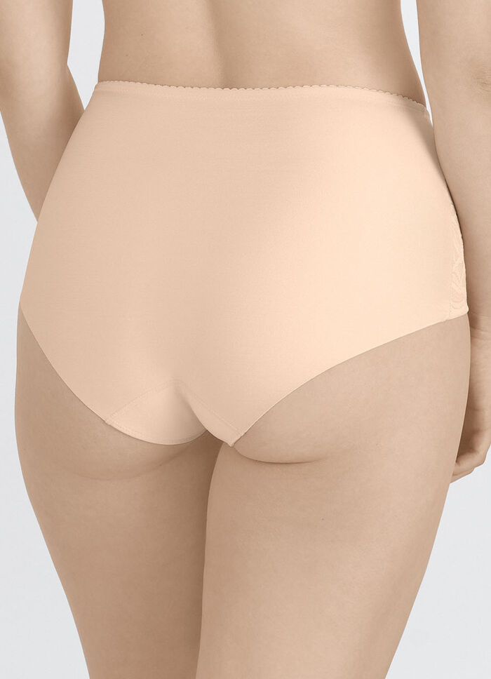 Felina form slip med elastisk spetskant, 