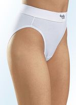 sloggi Double Comfort minitrosor med ekologisk bomull VIT